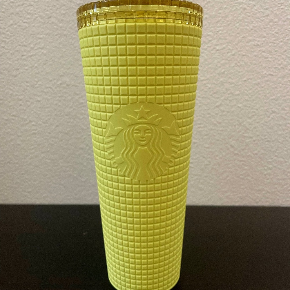 Starbucks Venti Yellow Tumbler